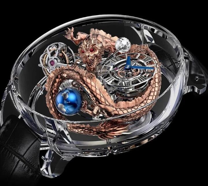 Replica Jacob & Co. Grand Complication Masterpieces - Astronomia Dragon watch AT125.80.DR.SD.B price